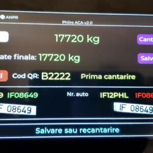 ACA PHL aplicatie de cantarire automata fara operator